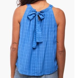 NWOT ABLE Deepti Halter Tank